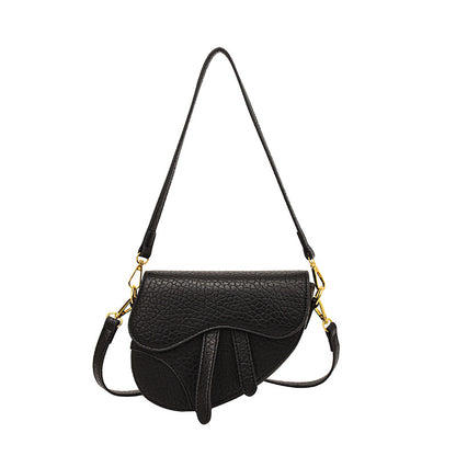 Women's Fashion Saddle Crossbody Bag--Women's Simple Shoulder Saddle Crossbody Bag