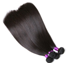 Human hair straight hair Brazilian human straight hair Brazil hot sale natural color- 8-30 inches