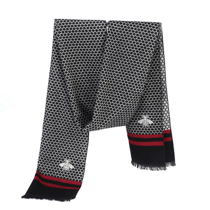 Fashion luxury cotton men's Shawl