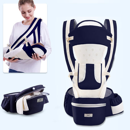 Ergonomic Baby Carrier Infant Baby Hip seat Carrier 3 In 1 Front Facing Ergonomic Kangaroo Baby Wrap Sling