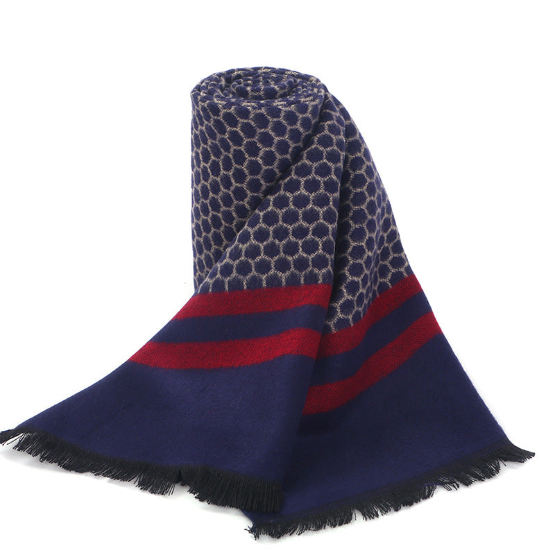 Fashion luxury cotton men's Shawl