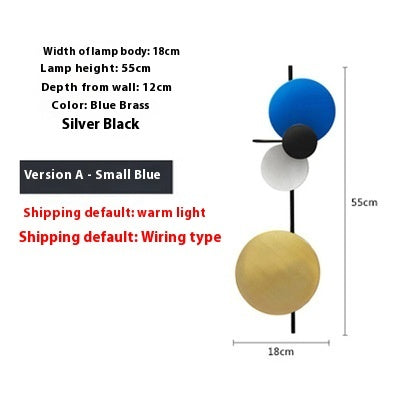 Nordic Post-modern Wall Lamp Designer Creative And Slightly Luxury