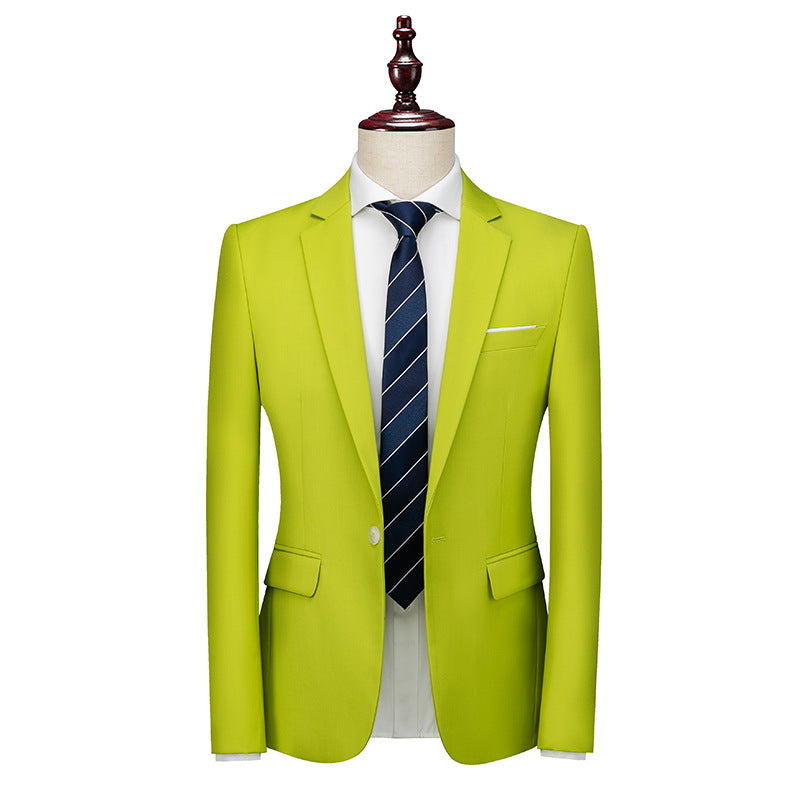 Slim Fit Casual Business Jacket---Slim-fit Korean-style Business Casual Formal Jacket