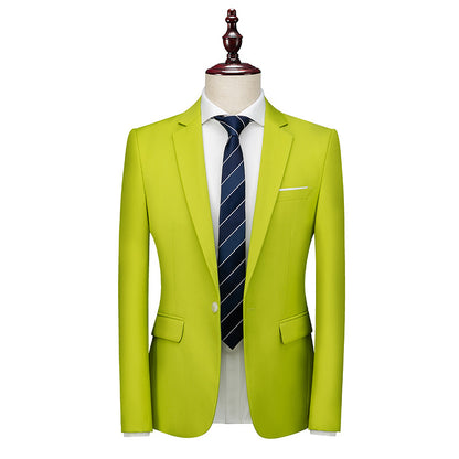 Slim Fit Casual Business Jacket---Slim-fit Korean-style Business Casual Formal Jacket