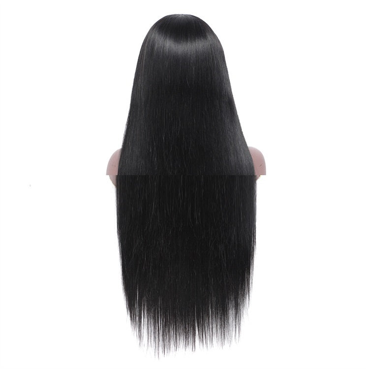 Human Hair Straight Strip Mechanism Headband- 10-28 inches