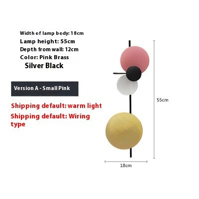 Nordic Post-modern Wall Lamp Designer Creative And Slightly Luxury