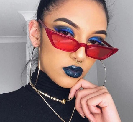 Vintage Sunglasses Women Eye Luxury Brand Designer Sunglasses