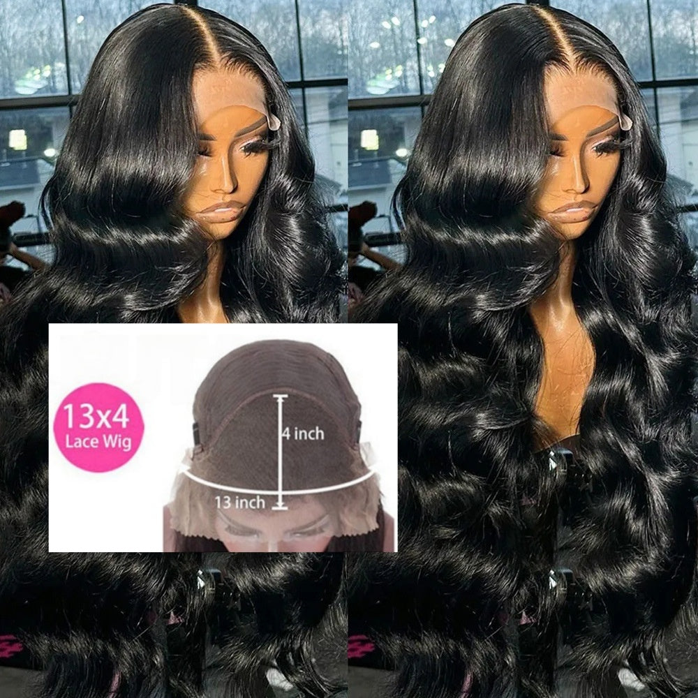Natural Lace Full-head Wig 12-32 inches long