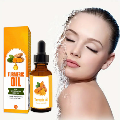 Turmeric Oil 30ml - For The Face Turmeric Serum For Dark Spots Corrector Serum For Face & Body, Anti Aging Facial Serum For Women Men, Reduces Hyperpigmentation