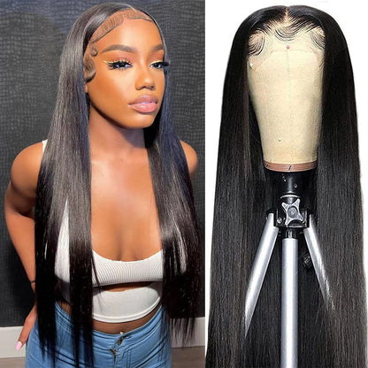 Hand woven Human Hair HD Lace Wigs