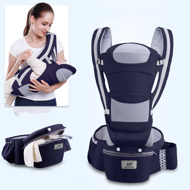 Ergonomic Baby Carrier Infant Baby Hip seat Carrier 3 In 1 Front Facing Ergonomic Kangaroo Baby Wrap Sling