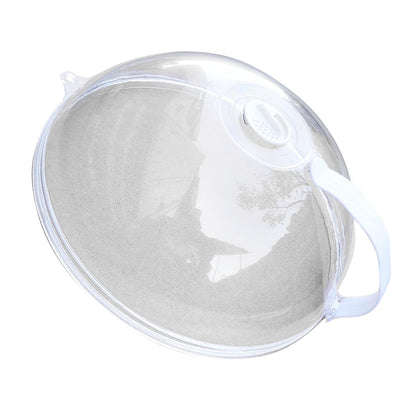 Microwave Oven Splatter Cover High Temperature Resistant Plastic Splash Guard Lid for Kitchen Mini Type