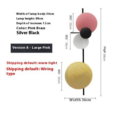 Nordic Post-modern Wall Lamp Designer Creative And Slightly Luxury