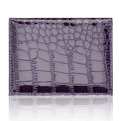Vaccination Document Holder PU Proof Leather Case