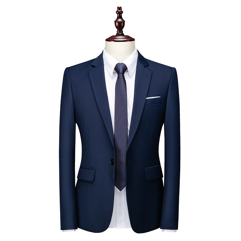 Slim Fit Casual Business Jacket---Slim-fit Korean-style Business Casual Formal Jacket
