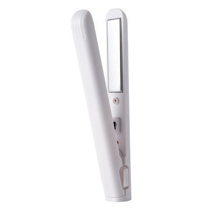 Usb Interface Mini Hair Curler And Straightener Dual-use Hair Curler