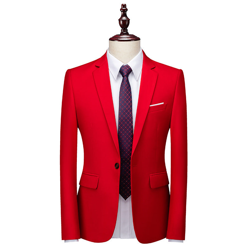 Slim Fit Casual Business Jacket---Slim-fit Korean-style Business Casual Formal Jacket