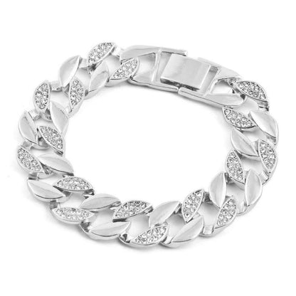 Men's Watches Luxury Brand Fashion Diamond Date Quartz Watch