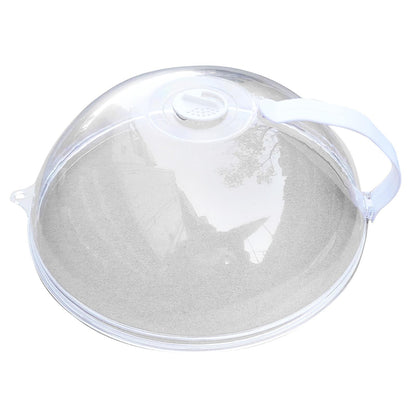 Microwave Oven Splatter Cover High Temperature Resistant Plastic Splash Guard Lid for Kitchen Mini Type