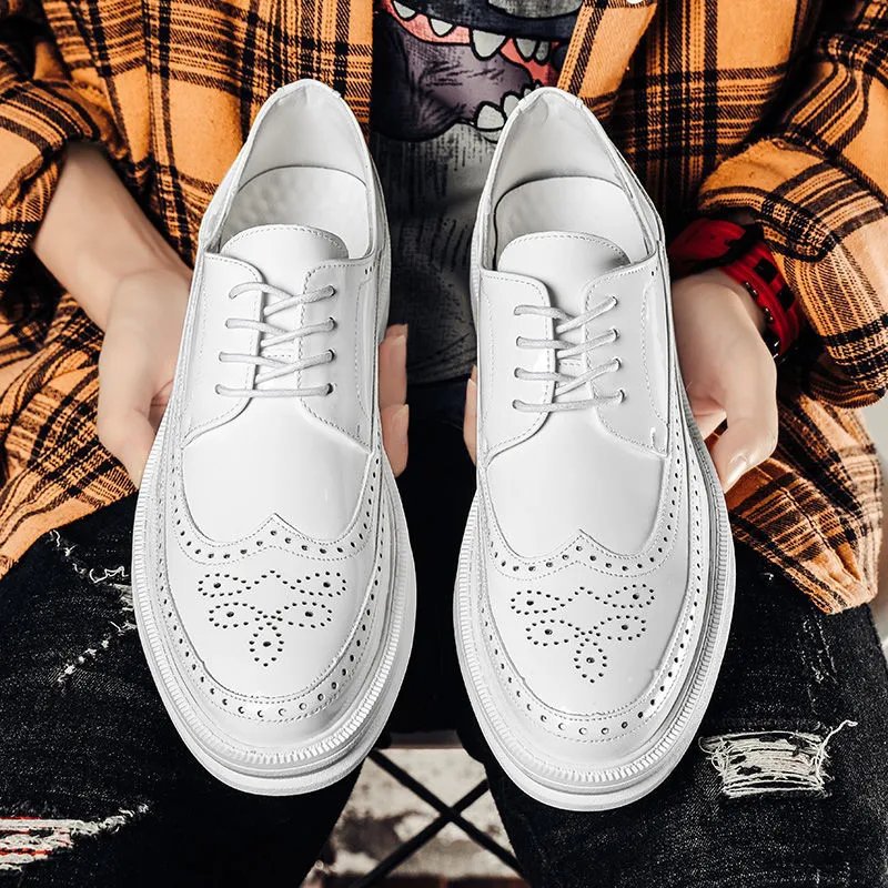 Men's Business Casual Korean Style Trendy British Men's Shoes