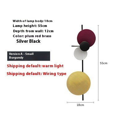 Nordic Post-modern Wall Lamp Designer Creative And Slightly Luxury