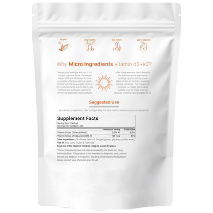 Vitamin D3k2 Softgel