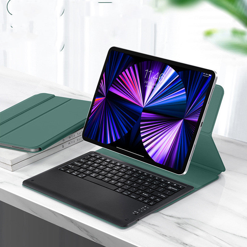 Double-sided Clip Bluetooth Keyboard Holster 10.9 Magnetic Bluetooth Touch Keyboard