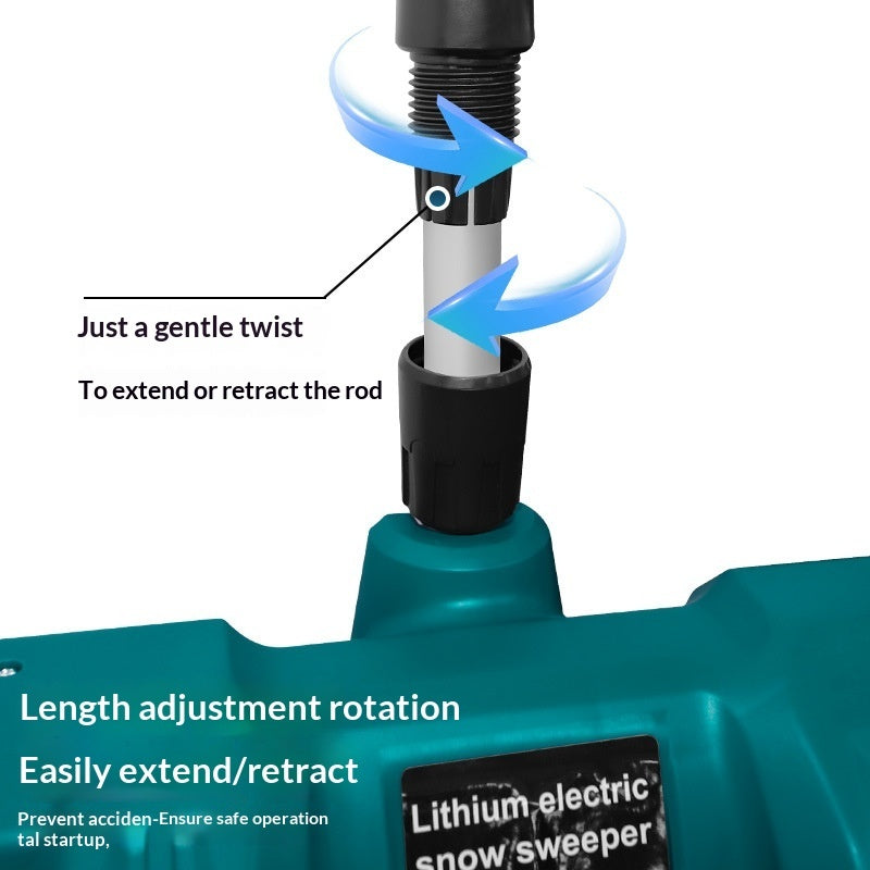 Hand-push Lithium-ion Snow Blower For Home Use