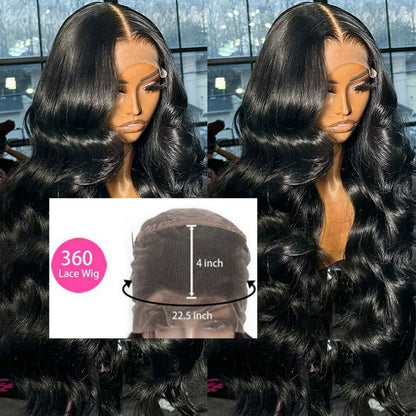 Natural Lace Full-head Wig 12-32 inches long