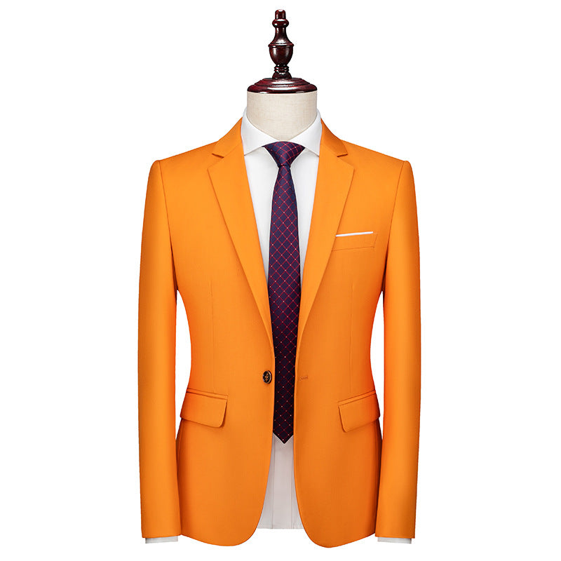 Slim Fit Casual Business Jacket---Slim-fit Korean-style Business Casual Formal Jacket