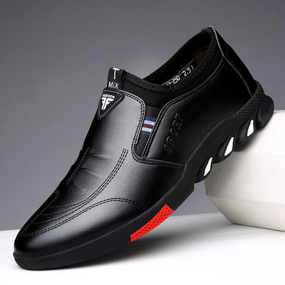 Leather Shoes Men's Leather Spring New Men's Business
