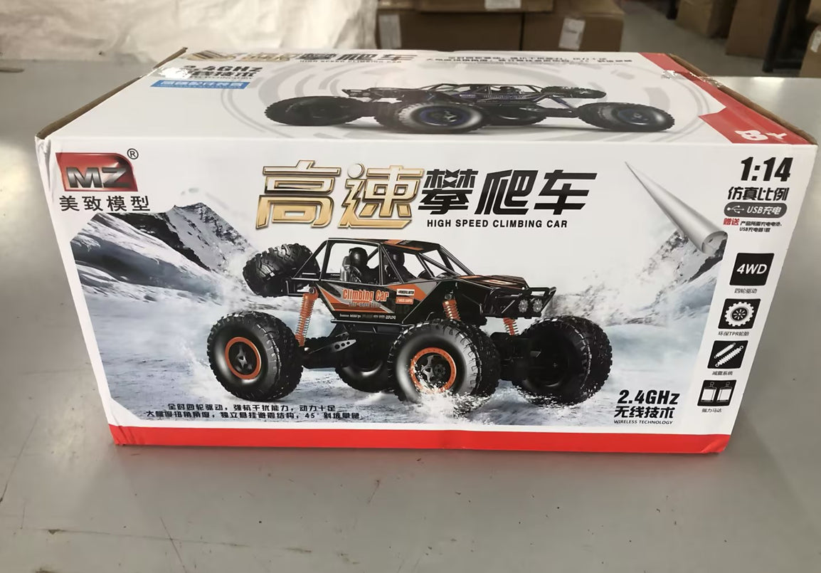RC Car  4WD Remote Control High Speed Vehicle 2.4Ghz Electric RC Toys Truck Buggy Off-Road Toys Kids Surprise Gifts