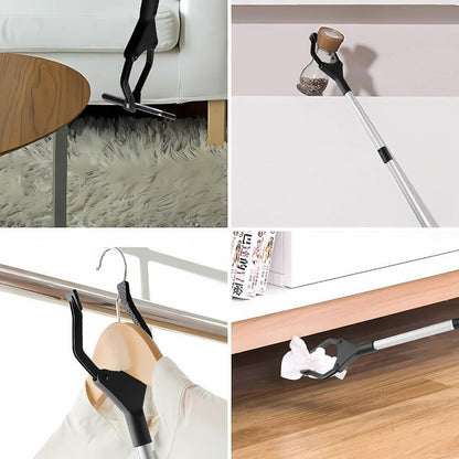4 X LONG REACH GRABBER REACHER LITTER PICKER HELPING HAND HELD PICK UP TOOL