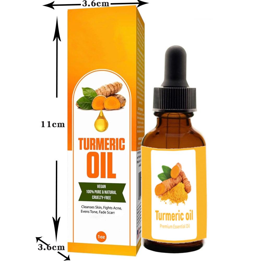 Turmeric Oil 30ml - For The Face Turmeric Serum For Dark Spots Corrector Serum For Face & Body, Anti Aging Facial Serum For Women Men, Reduces Hyperpigmentation