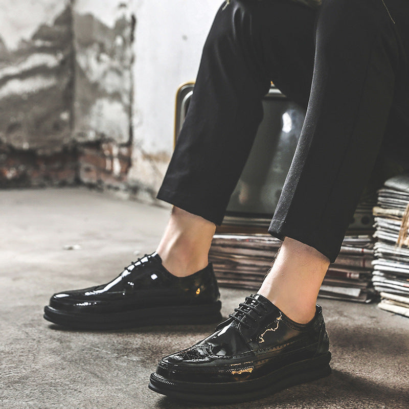 Men's Business Casual Korean Style Trendy British Men's Shoes