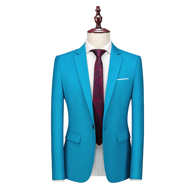 Slim Fit Casual Business Jacket---Slim-fit Korean-style Business Casual Formal Jacket