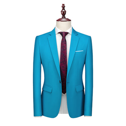 Slim Fit Casual Business Jacket---Slim-fit Korean-style Business Casual Formal Jacket