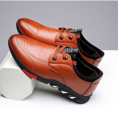 Leather Shoes Men's Leather Spring New Men's Business