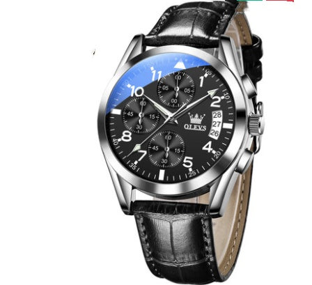 OLEVS Luxury Men's Watches Waterproof Luminous Quartz