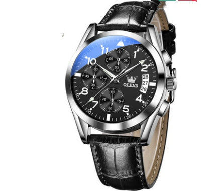 OLEVS Luxury Men's Watches Waterproof Luminous Quartz